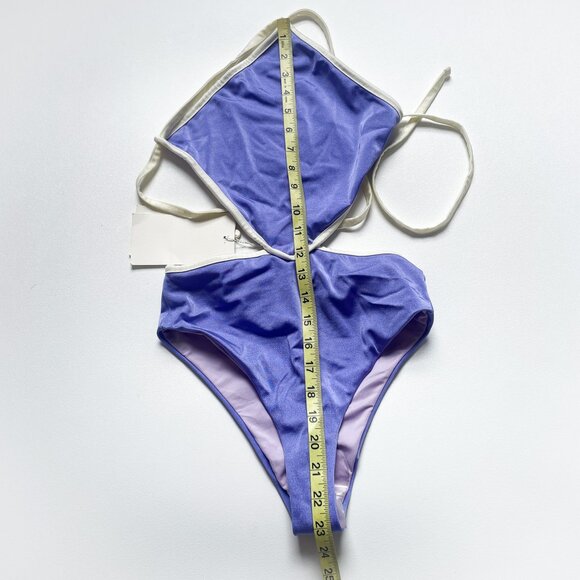 Baobab Kira One Piece Swimsuit Berry Purple One Size Small NEW NWT - Picture 9 of 12